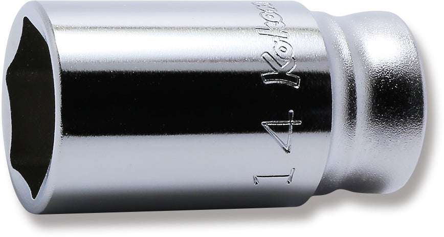 Ko-ken 3300XZ-15 3/8 Sq. Dr. Socket  15mm 6 point Length 35mm Z-series Main image