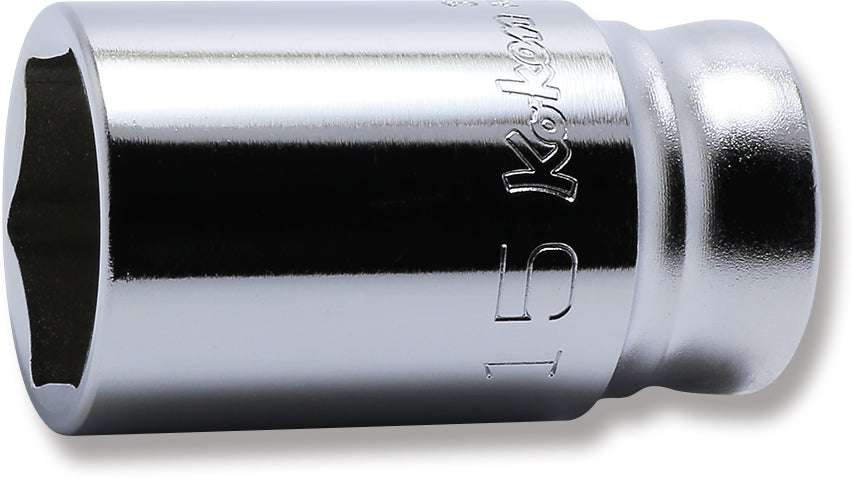 Ko-ken 3300XZ-16 3/8 Sq. Dr. Socket  16mm 6 point Length 35mm Z-series