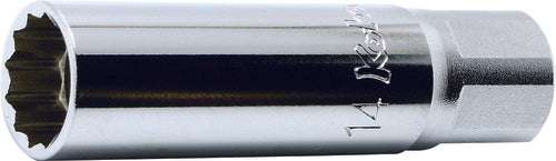 Ko-ken 3305P-16 3/8 Sq. Dr. 12-Point Magnetic Spark Plug Socket  16mm Main image