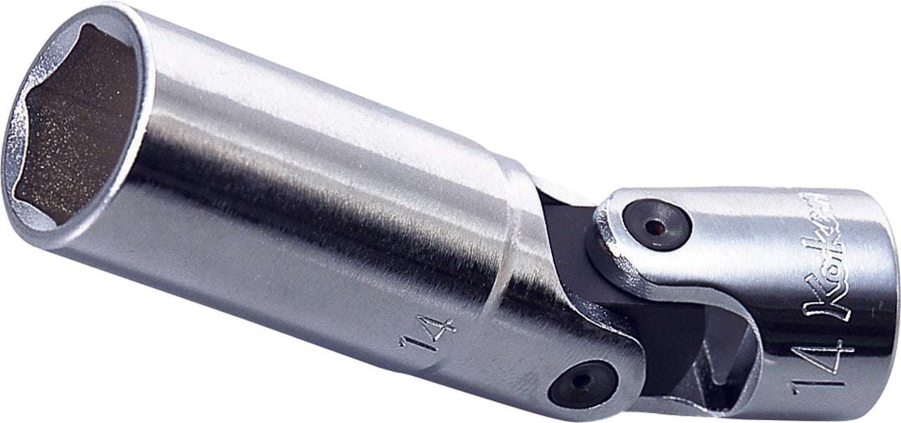 Ko-ken 3340M.75-15 3/8 Sq. Dr. Universal Socket  15mm  Length 75mm