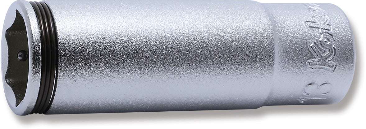 Ko-ken 3350M-14 3/8 Sq. Dr. Deep NUT GRIPÂ® Socket - 14mm
