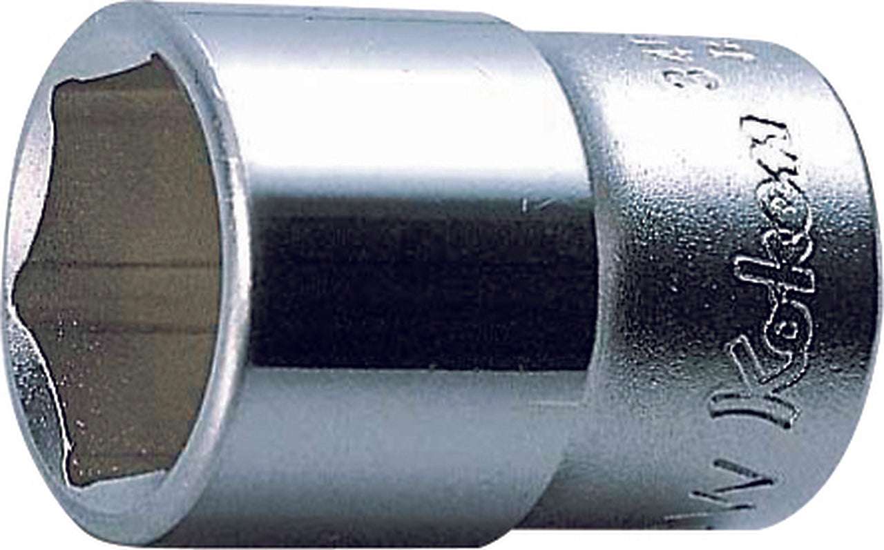 Ko-ken 3400W-7/16 3/8 Sq. Dr. Socket Whitworth 7/16 6 point Length 32mm