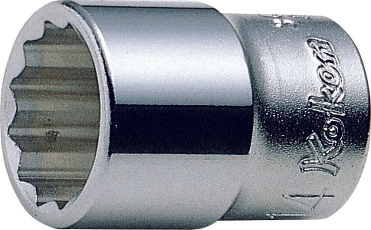Ko-ken 3405A-1/2 3/8 Sq. Dr. Socket  1/2 12 point Length 26mm
