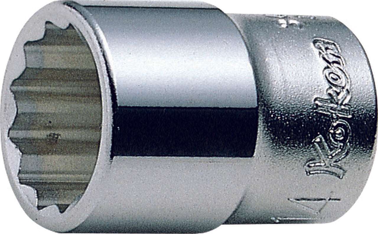 Ko-ken 3405M-20 3/8 Sq. Dr. Socket  20mm 12 point Length 31mm