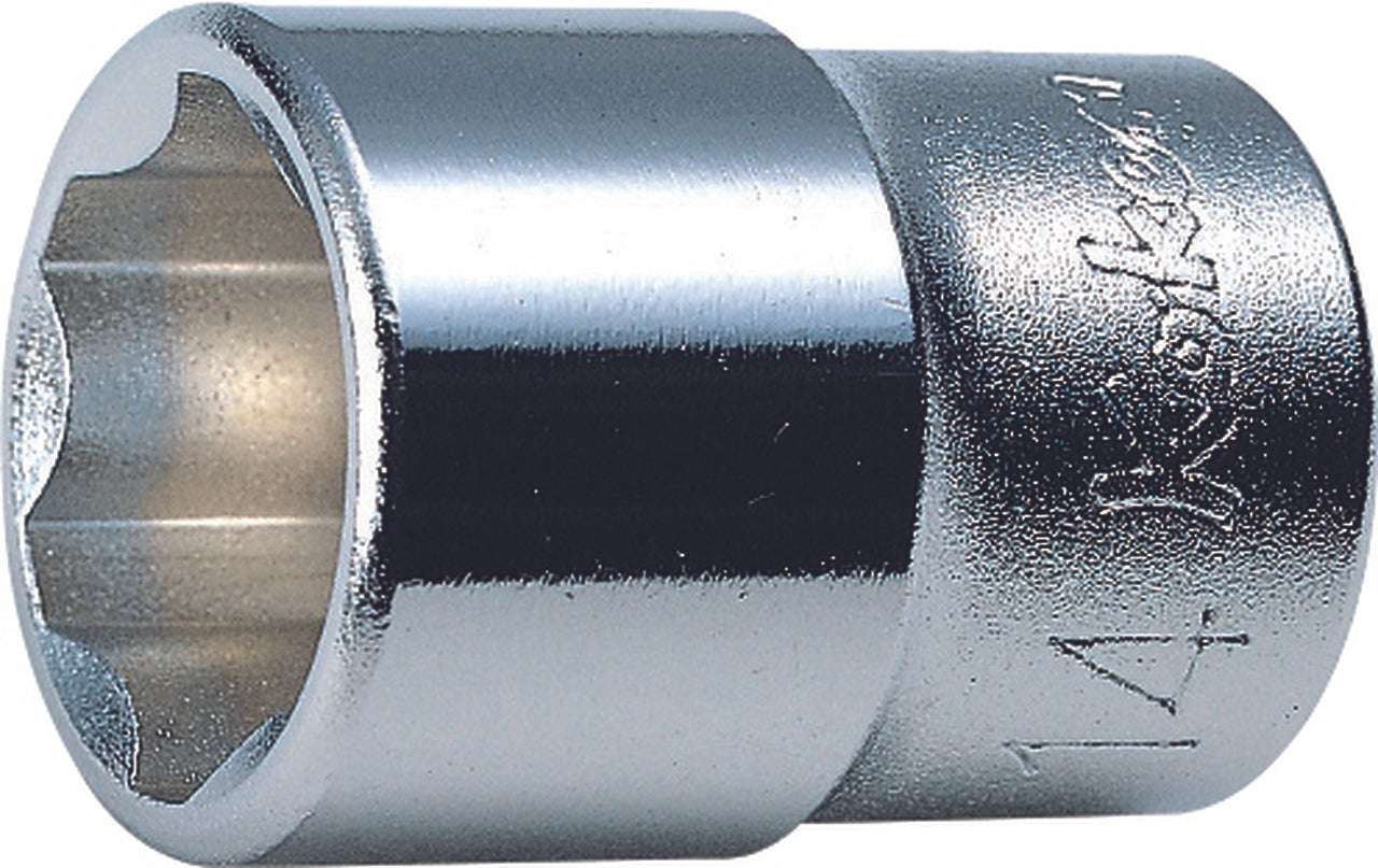 Ko-ken 3410M-17 3/8 Sq. Dr. Socket  17mm Surface Length 29mm