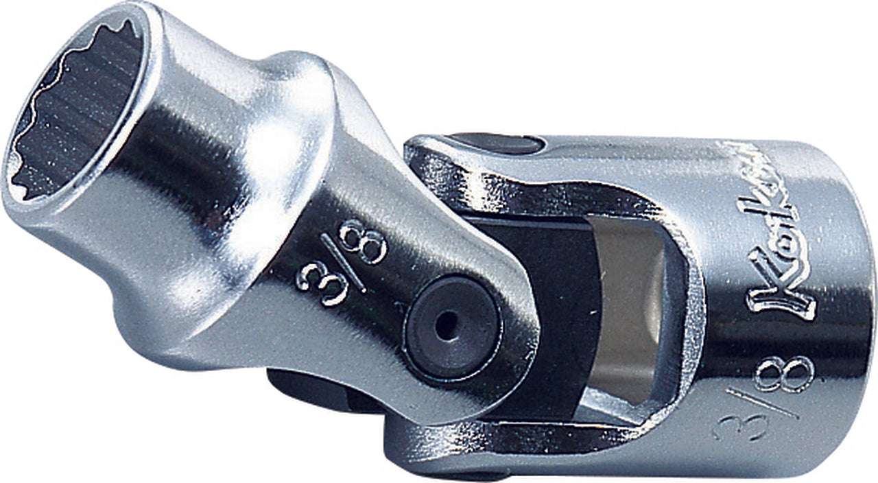 Ko-ken 3445M-16 3/8 Sq. Dr. Universal Socket  16mm 12 point Length 53.5mm