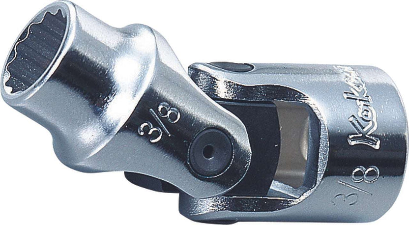 Ko-ken 3445M-17 3/8 Sq. Dr. Universal Socket  17mm 12 point Length 54.5mm Main image