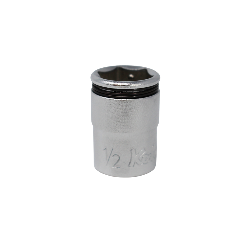 Ko-ken 3450A-1/4 3/8 Sq. Dr. SAE Nut Grip Chrome Socket in  1/4 Main image