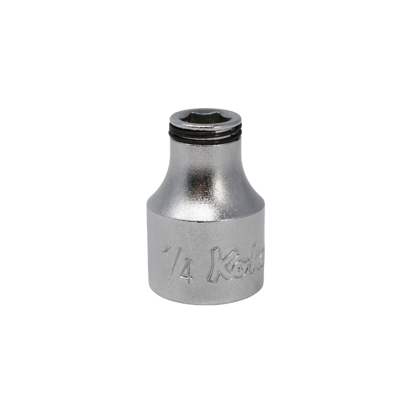 Ko-ken 3450A-11/16 3/8 Sq. Dr. SAE Nut Grip Chrome Socket in  11/16 Main image