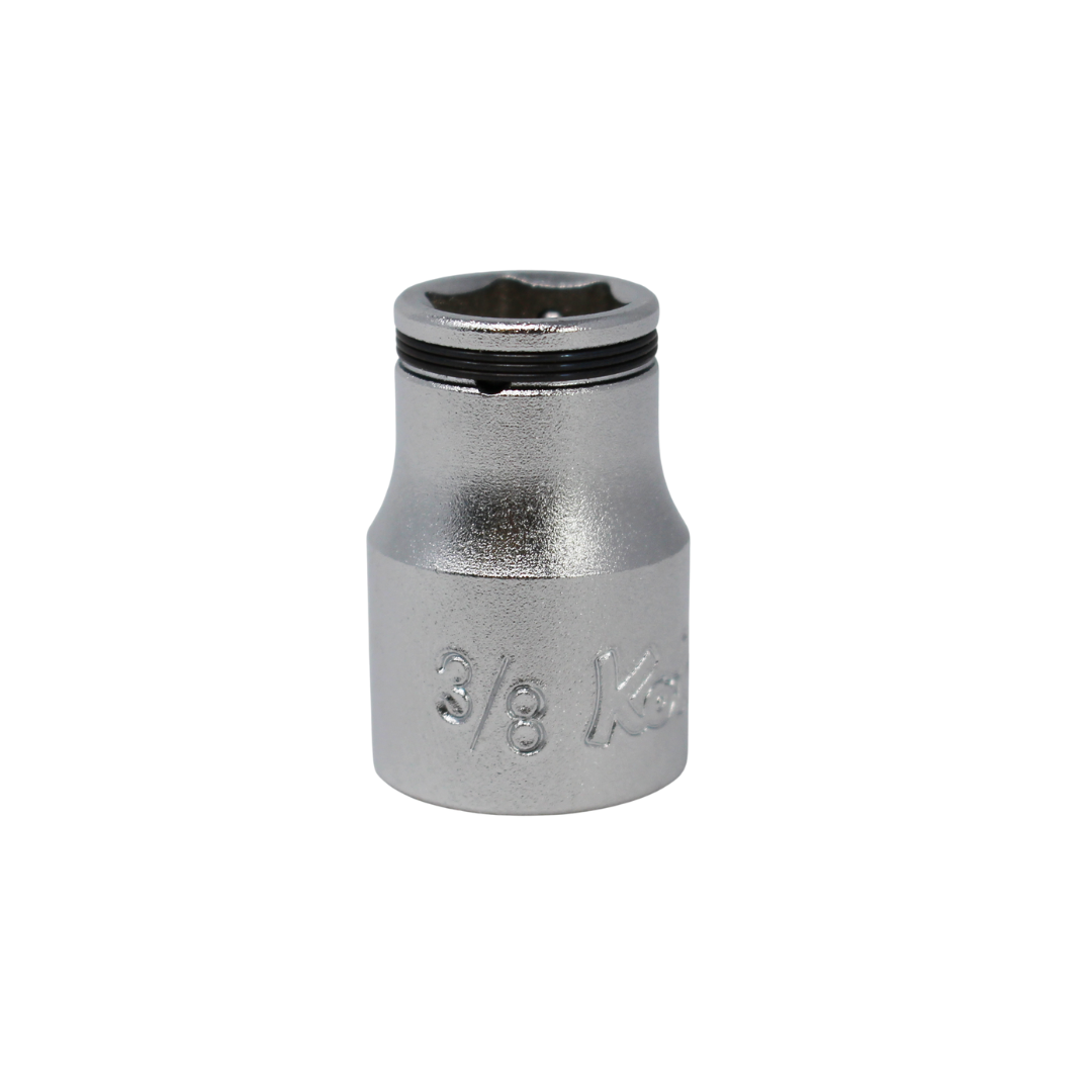 Ko-ken 3450A-5/16 3/8 Sq. Dr. SAE Nut Grip Chrome Socket in  5/16