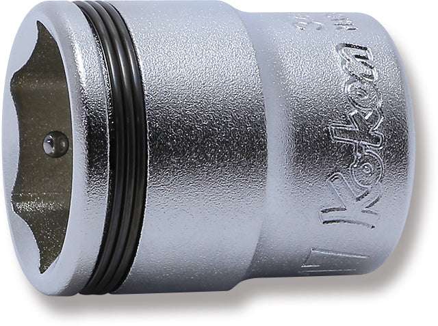 Ko-ken 3450M-18 3/8 Sq. Dr. Socket  18mm Nut Grip Length 29mm Main image