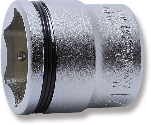 Ko-ken 3450M-22 3/8 Sq. Dr. Socket  22mm Nut Grip Length 29mm