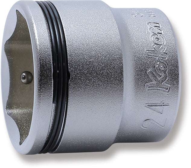 Ko-ken 3450M-8 3/8 Sq. Dr. Socket  8mm Nut Grip Length 26mm Main image