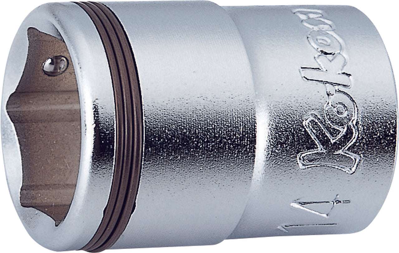 Ko-ken 3450M-13 3/8 Sq. Dr. Socket  13mm Nut Grip Length 26mm