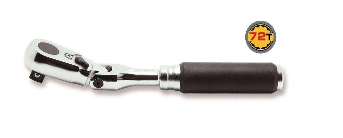 Ko-ken 3726Z-280 Z-Series 3/8" Sq.Dr. Flexible Ratchet, Reversible (L=280mm), 72 Tooth