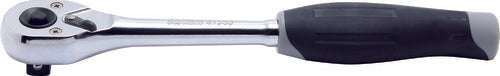 Ko-ken 3753N 3/8 Sq. Dr. Ratchet Handle  24 teeth  Length 200mm  Metal Handle