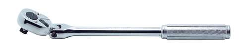 Ko-ken 3774NB 3/8 Sq. Dr. Ratchet Handle  24 teeth Flexible Head Length 265mm Push Button Metal Handle