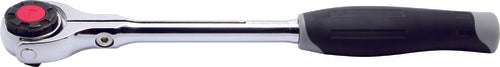 Ko-ken 3776N 3/8 Sq. Dr. Ratchet Handle  45 teeth Swivel Head Length 280mm  Metal Handle Main image