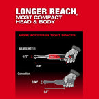 M12 FUEL™ 1/4" Extended Reach Ratchet