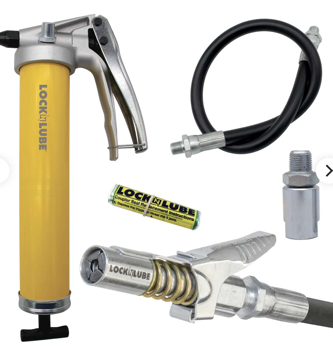LOCKNLUBE PROFESSIONAL PISTOL GRIP GREASE GUN