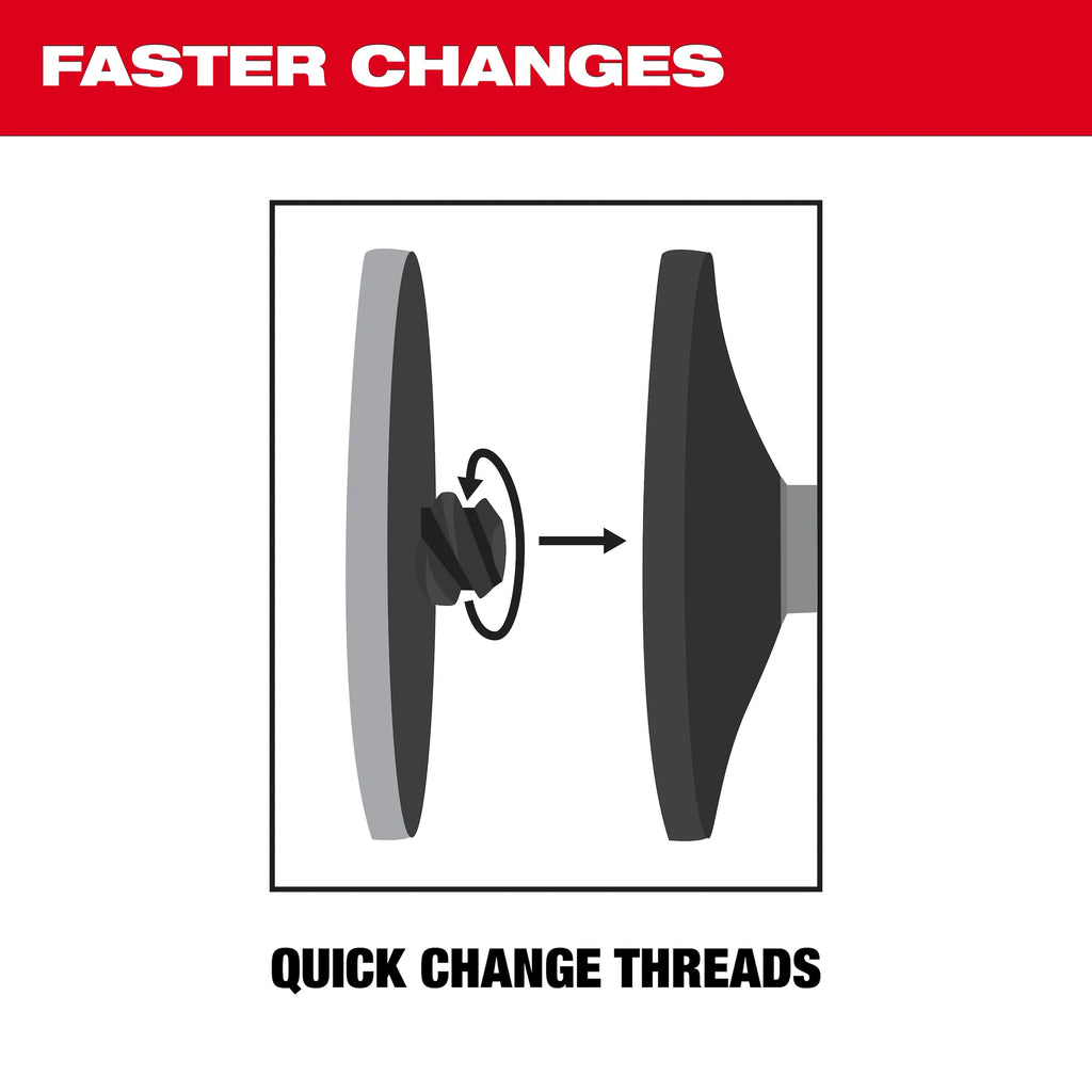 Milwaukee Tool 10 Piece 2 Inch Quick Change Disc Kit