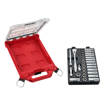 3/8in 32pc Ratchet and Socket Set in PACKOUT - MM