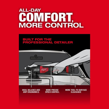 Milwaukee Tool M18 FUEL 21mm Random Orbital Polisher