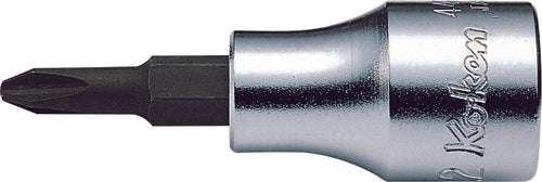 Ko-ken 4000.60-3 1/2 Sq. Dr. Bit Socket  PH3  Length 60mm