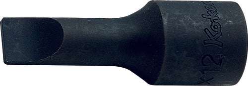 Ko-ken 4006-14 1/2 Sq. Dr. Bit Socket Slotted 2.5x14  Length 60mm