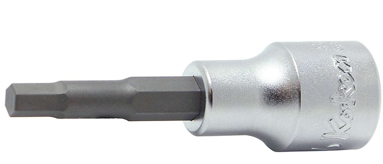 Ko-ken 4010M.75-8 1/2 Sq. Dr. Bit Socket  8mm Hex Length 75mm