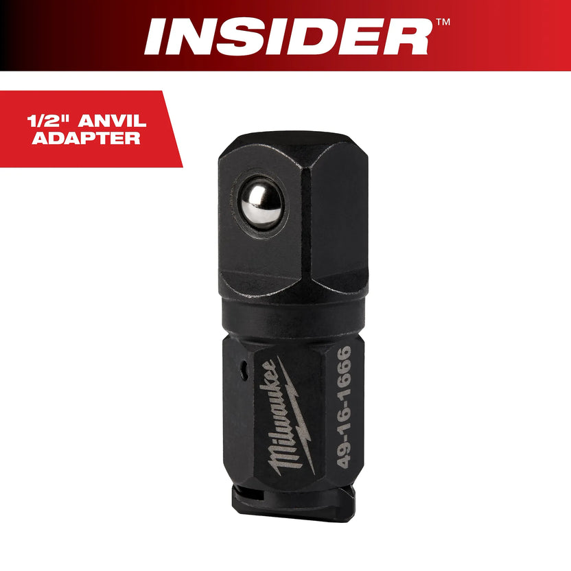 Milwaukee Tool INSIDER Box Ratchet 1/2" Anvil Adapter Main image