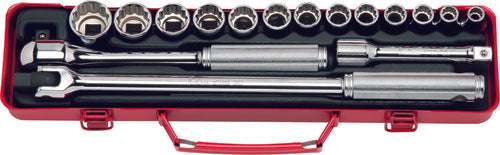 Ko-ken 4230M 1/2 Sq. Dr. 17 Piece 12-Point Metric Socket set  9-26mm
