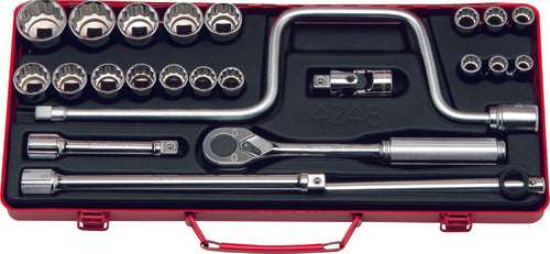 Ko-ken 4250M 1/2 Sq. Dr. 18 Piece 12-Point Metric Socket Set  10-32mm Main image