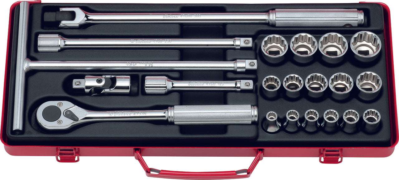 Ko-ken 4273AM 1/2 Sq. Dr. Socket set   12 point   30 pieces Main image