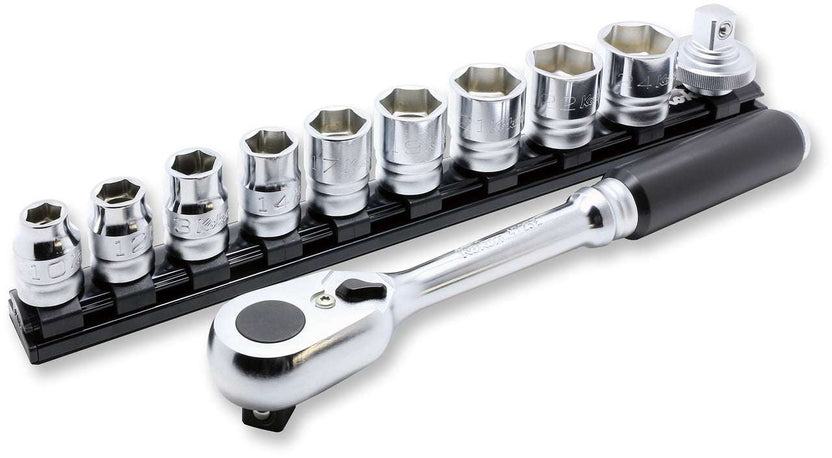 Ko-ken 4289M 1/2 Sq. Dr. 18 Piece 12-Point Metric Socket set  8-32mm Main image