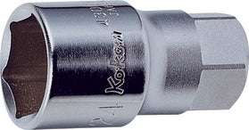 Ko-ken 4300M-10 1/2 Sq. Dr. Socket  10mm 6 point Length 77mm
