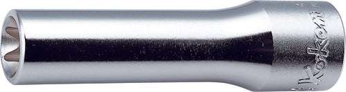 Ko-ken 4325-E12(L140) 1/2 Sq. Dr. Extra Deep TORXÂ® E12 Socket - Length 140mm