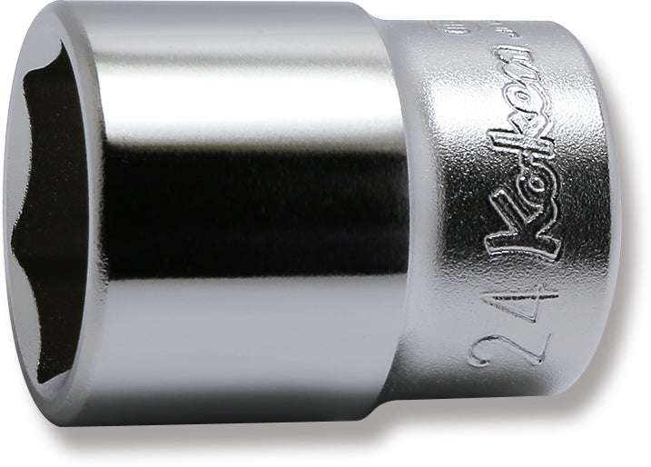 Ko-ken 4400M-25 1/2 Sq. Dr. Socket  25mm 6 point Length 42mm
