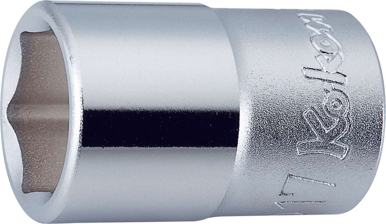 Ko-ken 4400M-18 1/2 Sq. Dr. Socket  18mm 6 point Length 37mm
