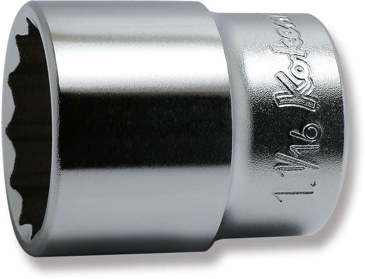 Ko-ken 4405A-1.1/2 1/2 Sq. Dr. Socket  1.1/2 12 point Length 47mm