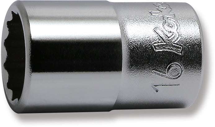 Ko-ken 4405M-17 1/2 Sq. Dr. Socket  17mm 12 point Length 37mm