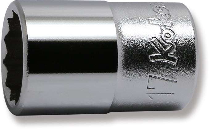 Ko-ken 4405M-18 1/2 Sq. Dr. Socket  18mm 12 point Length 37mm