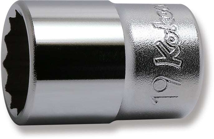 Ko-ken 4405M-20 1/2 Sq. Dr. Socket  20mm 12 point Length 38mm
