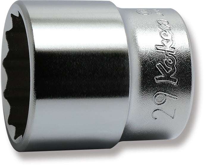 Ko-ken 4405M-30 1/2 Sq. Dr. Socket  30mm 12 point Length 46mm