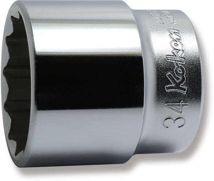 Ko-ken 4405M-35 1/2 Sq. Dr. Socket  35mm 12 point Length 47mm Main image