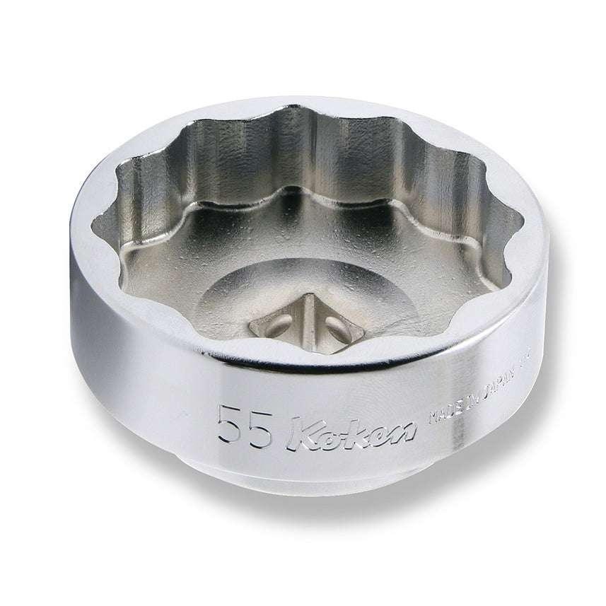 Ko-ken 4405M-6 1/2 Sq. Dr. Socket  6mm 12 point Length 36mm