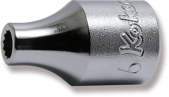 Ko-ken 4405M-7 1/2 Sq. Dr. Socket  7mm 12 point Length 36mm