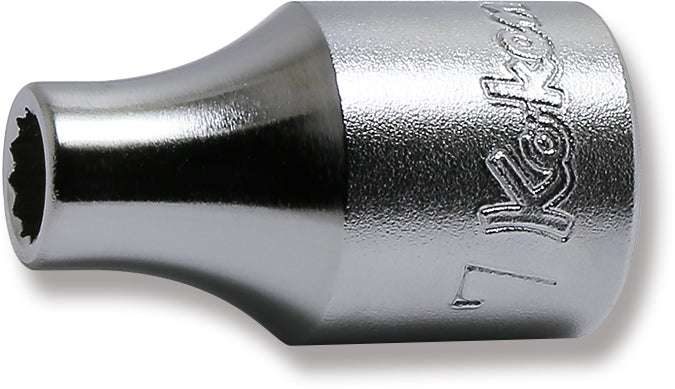 Ko-ken 4405M-8 1/2 Sq. Dr. Socket  8mm 12 point Length 36mm