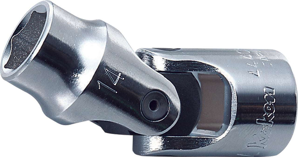 Ko-ken 4440M-16 1/2 Sq. Dr. Universal Socket  16mm 6 point Length 68mm