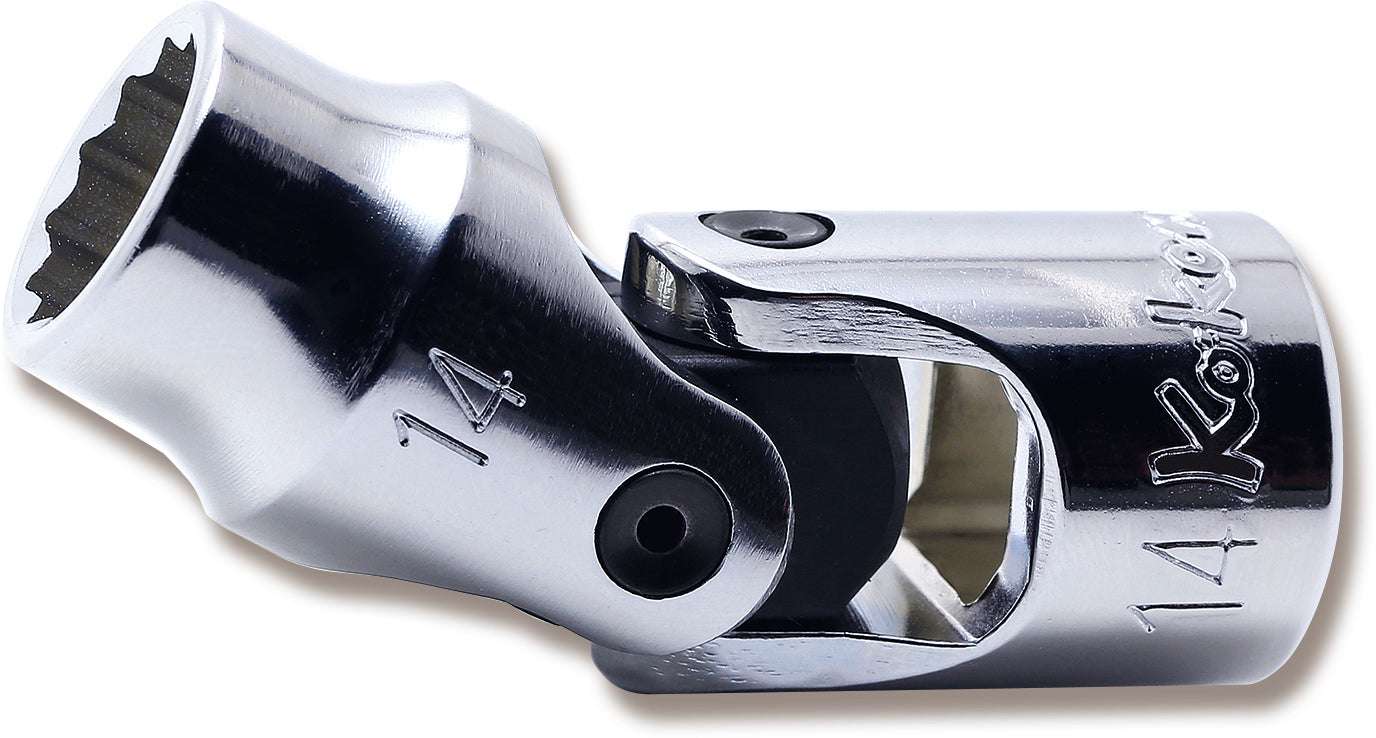 Ko-ken 4445M-17 1/2 Sq. Dr. Universal Socket  17mm 12 point Length 69mm